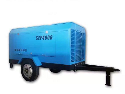 雙螺桿電動移動式空壓機